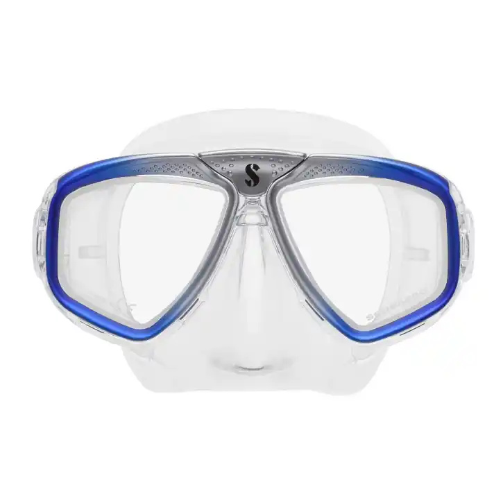 Zertifiziert Scubapro Zoom Evo Blau/Silber - Transparent