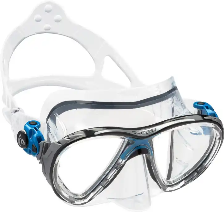 Cressi Big Eyes Evolution Klar/Blau/Schwarz Versand Am Gleichen Tag