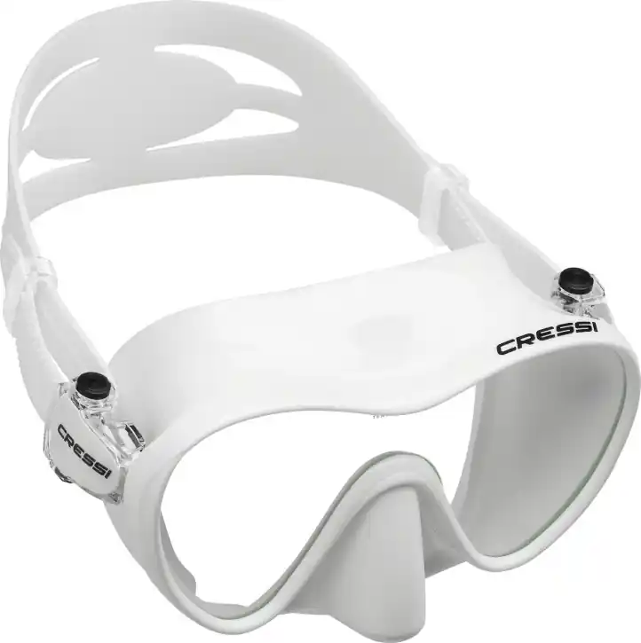Aktuell Cressi F1 Maske Weiß