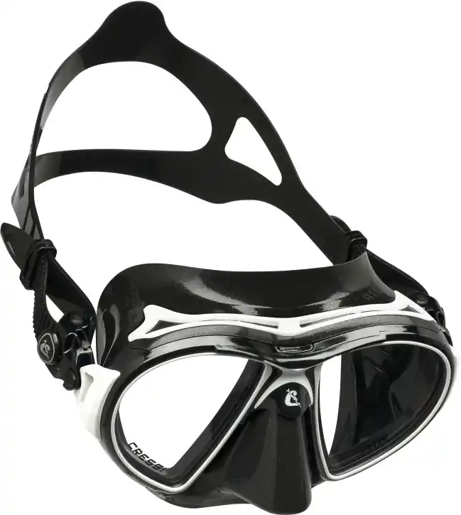 Cressi Sub AIR BLACK Schwarz-Weiß Echt