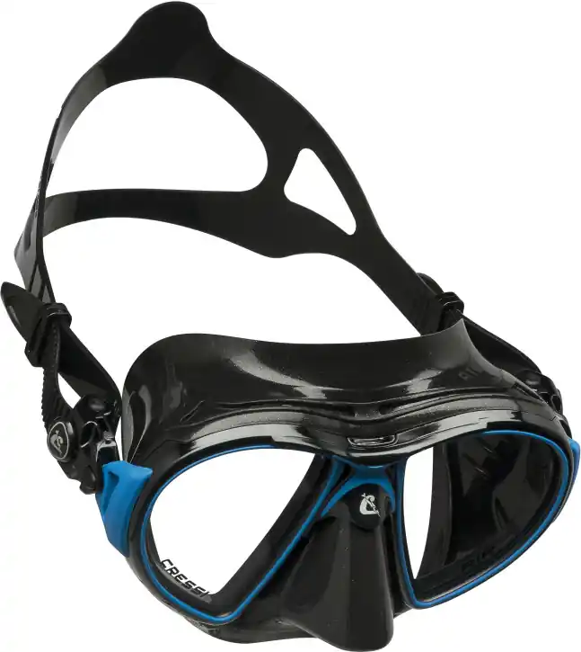 Cressi Sub AIR BLACK Schwarz/Blau Neu Im Sortiment