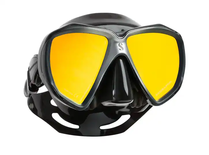 Scubapro Spectra Maske Schwarz - verspiegelt Schnäppchen
