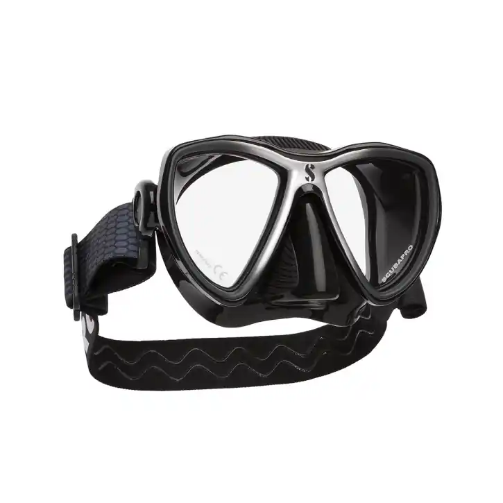 Neu Scubapro Synergie Mini Schwarz/Silber - Schwarz