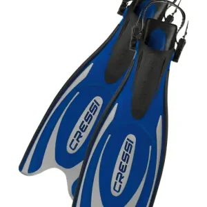 Bestpreis Cressi Sub Frog plus Blau/Silber / L/XL (45-47)