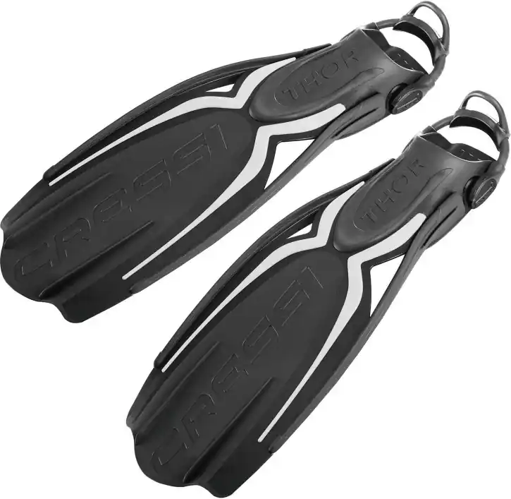 Cressi Sub Thor EBS S/M (39-41) / Schwarz/Silber Expressversand