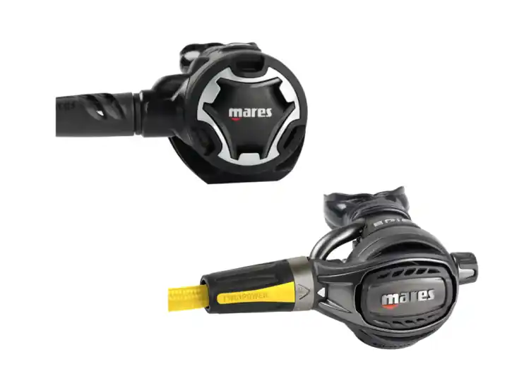 Mares Dual 15X + Octopus Epic ADJ Zertifiziert