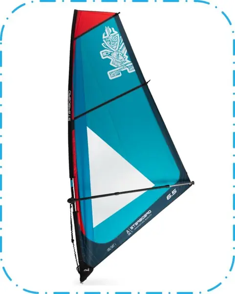 Top-Seller Board, Segel, Gabelbaum, Mast, Foil, Trapez, Zubehör