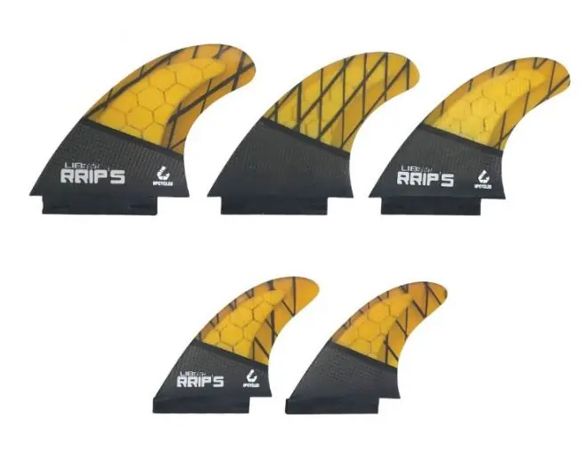 Preisreduziert Lib Tech Tri Quad 5 Fin Set