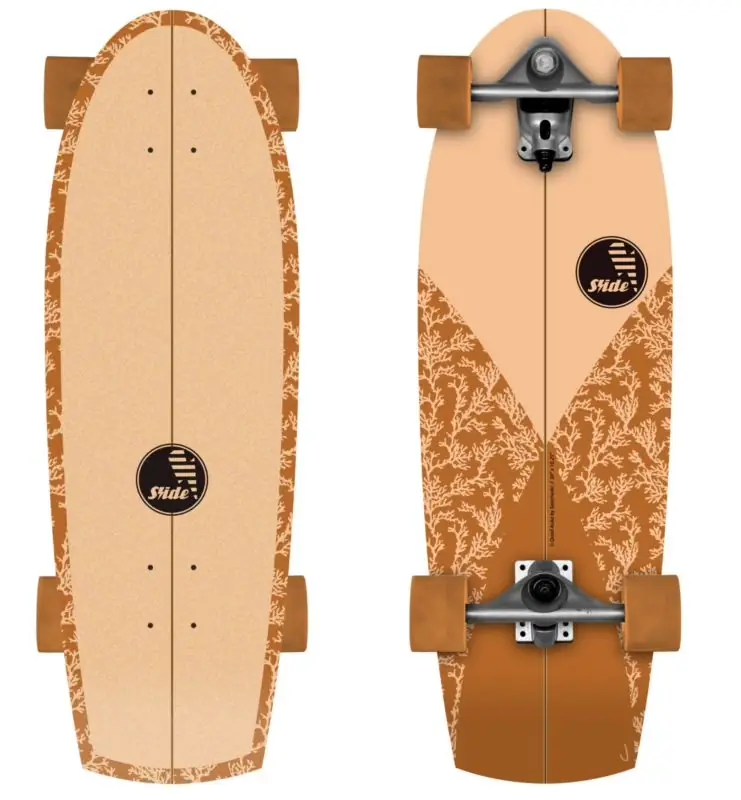 Günstig Slide Surfskateboard Quad Auka 30"