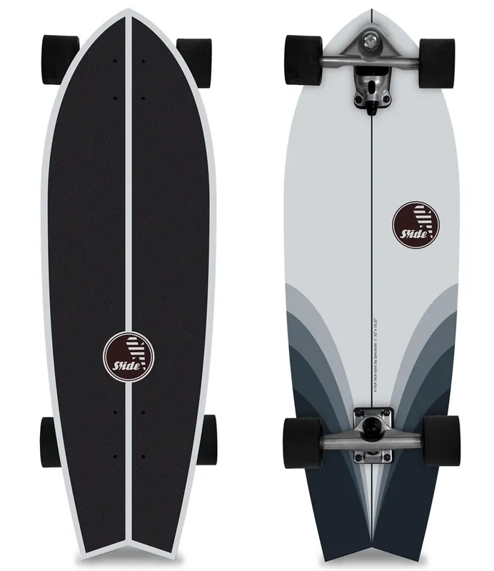 Abverkauf Slide Surfskateboard Fish Tech-Tonic 32"