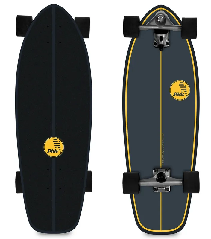 Versand Am Gleichen Tag Slide Surfskateboard CMC Cold Gold 31"