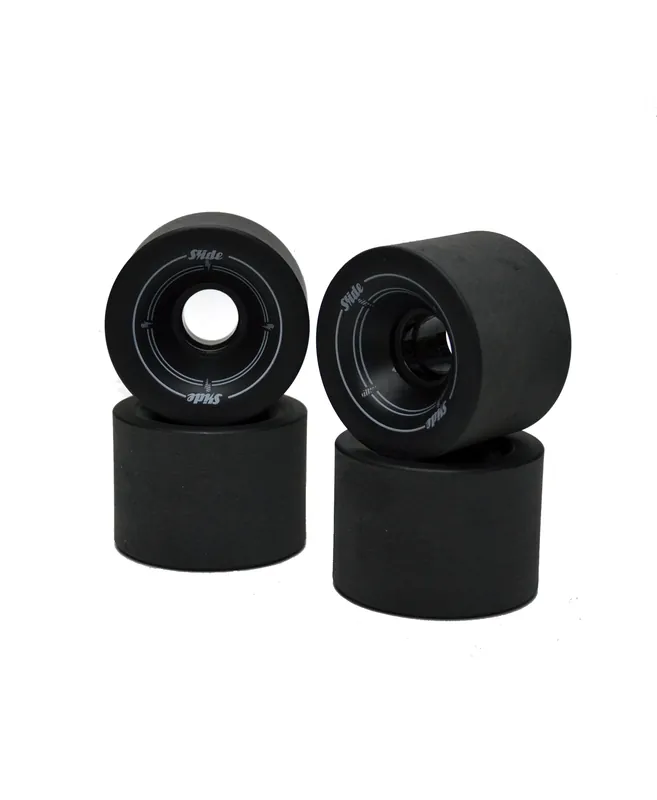 Slide Surfskate Wheels 70x55 mm, 78A - Black Schnäppchen