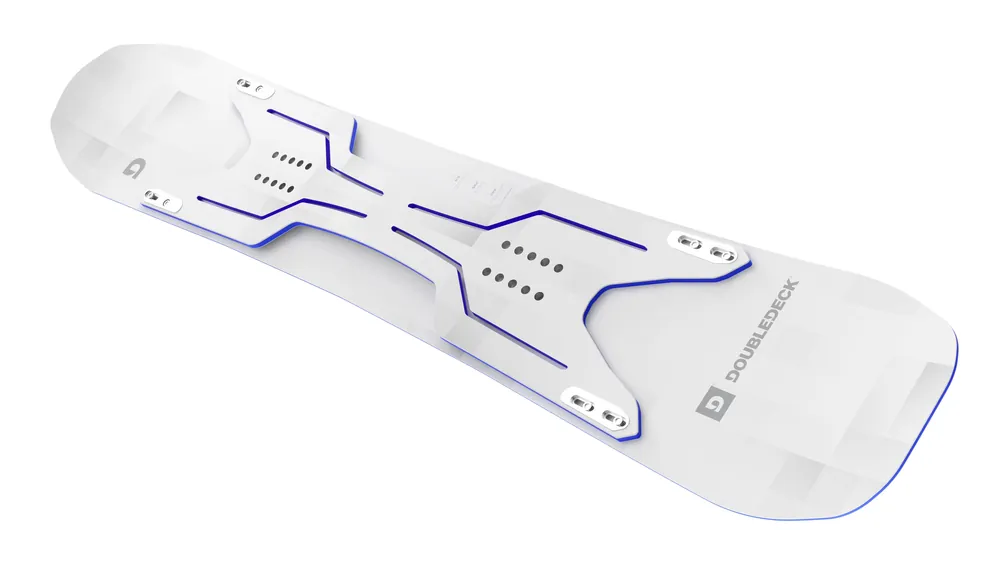 Bestpreis DOUBLEDECK® Carving Snowboard Weiß