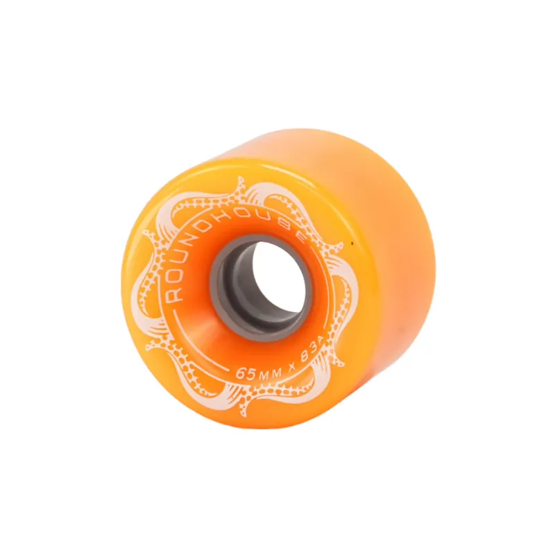 Roundhouse by Carver Slick Wheel Set - 65mm 83A Orange Glo Angebot
