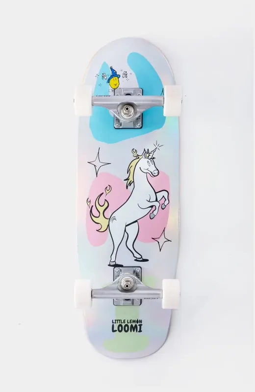 Mega-Angebot Little Lemon Loomi Unicorn Deluxe 24.75" - Corkgrip Kids Cruiser