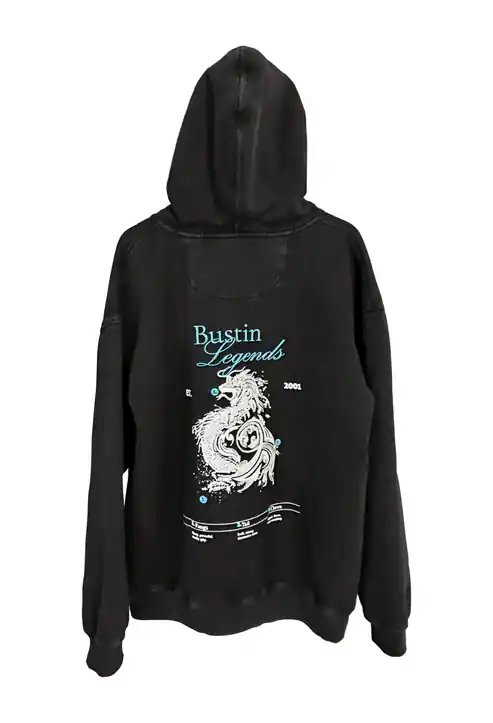 Bustin Skate Everything™ ‘Dragon‘ Hoodie Letzte Chance