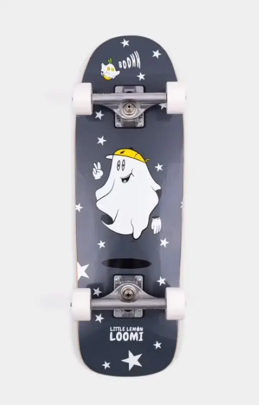 Little Lemon Loomi GHOST 24.75" - Corkgrip Kids Cruiser Neue Ware