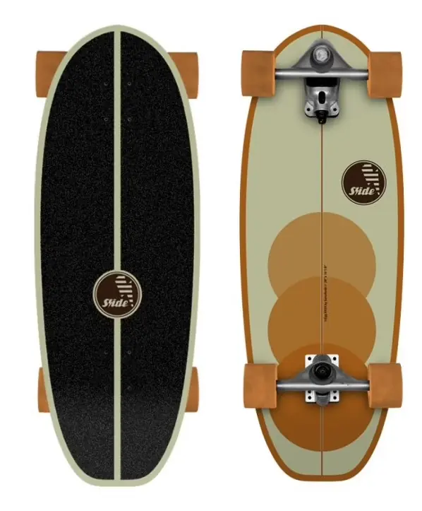 Kracherpreis Slide Surfskateboard Trim Citrus 28"
