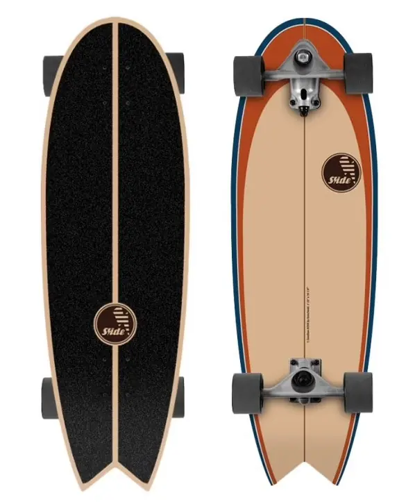 Sale Slide Surfskateboard Swallow Kaolin 33"