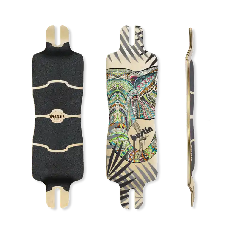 Preiswert Bustin Sportster Deck Elephant Mosaic