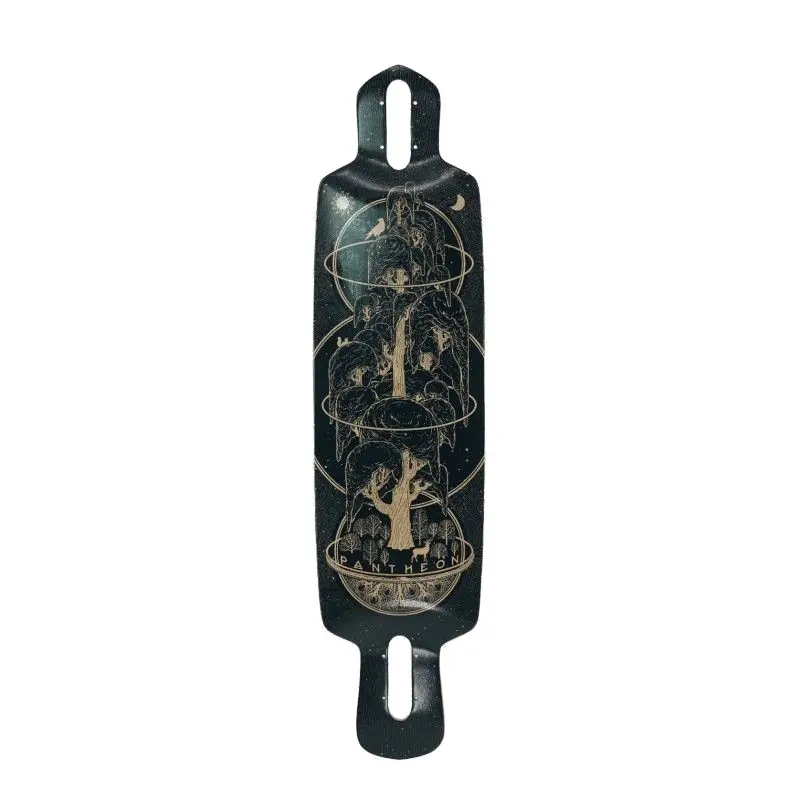 Pantheon Ember Classic 34" Drop Through Longboard Deck Rabatt