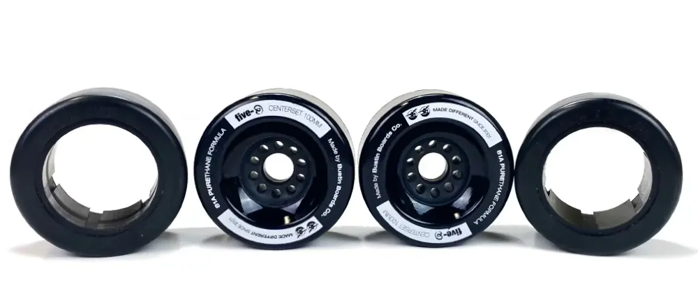 Super-Preis Five-O™ Wheels 100mm Hybrid Set