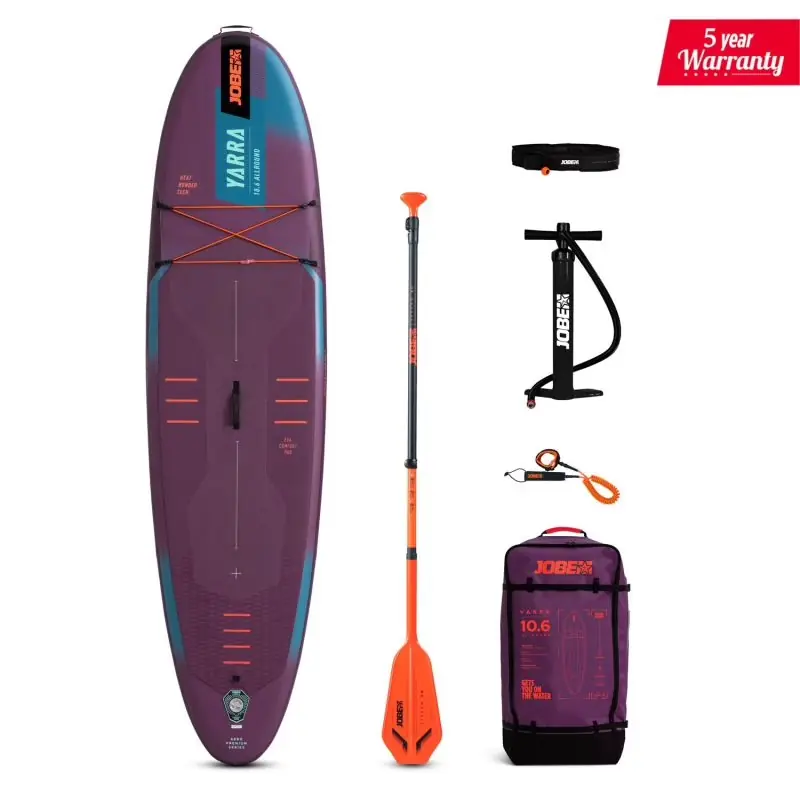 Bestpreis Jobe Aero Yarra SUP Board 10.6 Paket Lila *DEMO*