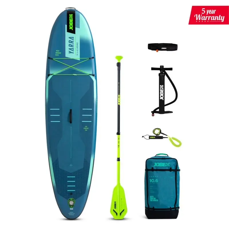 Sonderangebot Jobe Aero Yarra SUP Board 10.6 Paket Stahl Blau *DEMO*