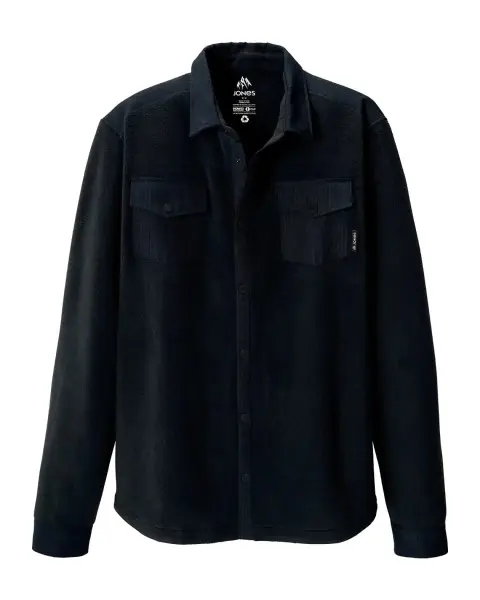 Heißes Angebot JONES December Rec Shirt Stealth Black Fleece