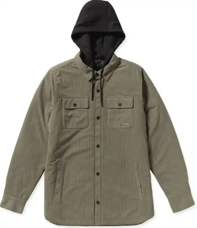 Highlight Volcom Kenson Insulated Flannel Military