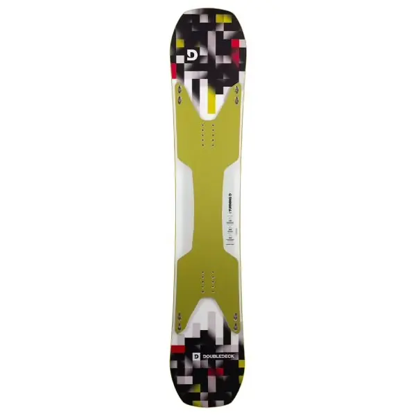 Neuheit DOUBLEDECK® Turning Snowboard Freestyle Grün 2026
