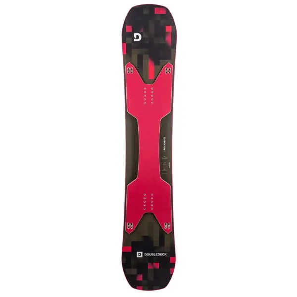 DOUBLEDECK® Rocking Snowboard Park&Pipe Rot 2026 Günstig