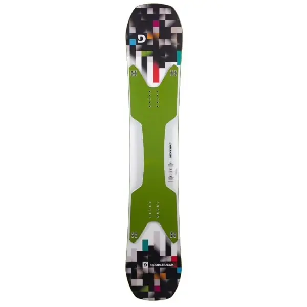 DOUBLEDECK® Rocking Snowboard Park&Pipe Grün 2026 Top-Preis