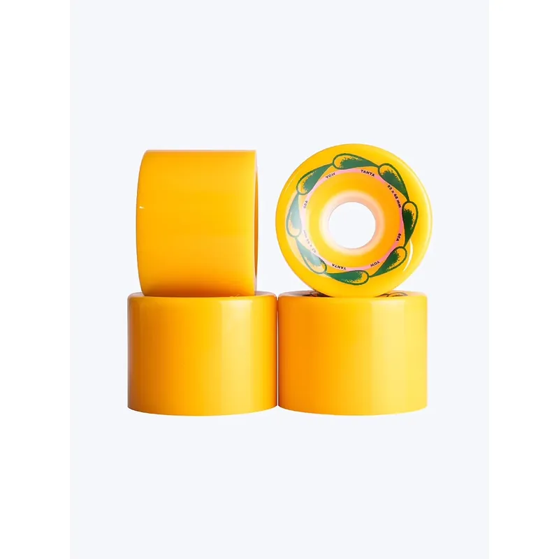 YOW Tanta Wheels 62mmx46mm Mustard SHR 80A Wheels Pack Neu