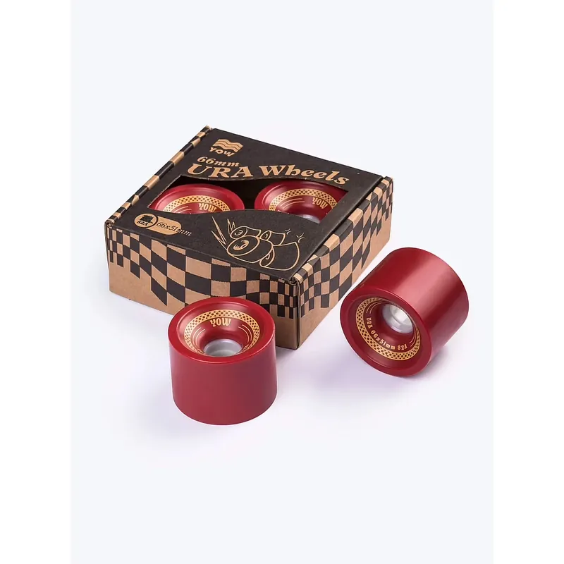 Nur Heute YOW Ura Wheels 66mmx51mm Ketchup SHR 82a Wheels Pack