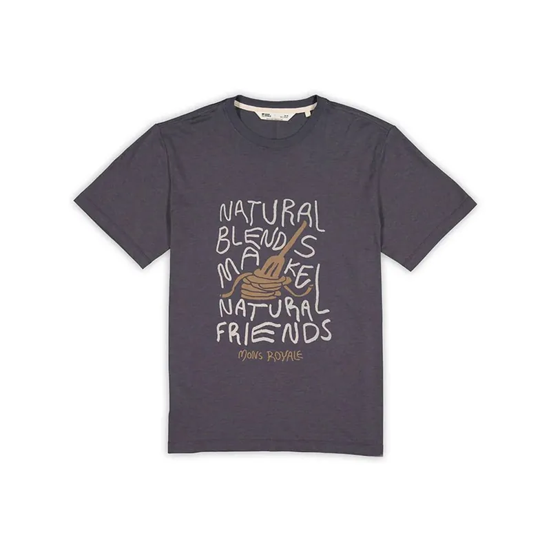 Mons Royale Yonder Merino Bio-T-Shirt · Surf und Ski // Surfline Geprüft