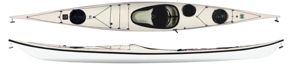 Nigel Dennis Romany Excel Seekajak mit Flosse – Fiberglas · Surf und Ski // Surfline Beliebt