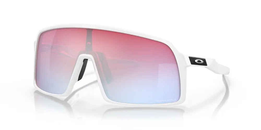 Oakley Utro Polarized Prizm Snow - Mattweißer Rahmen · Surf und Ski // Surfline Schnäppchen
