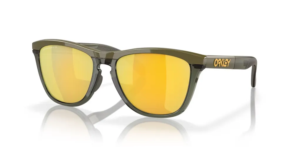 Must-Have Oakley Frogskins – Dark Brush Olive Ink – Prizm 24k · Surf und Ski // Surfline
