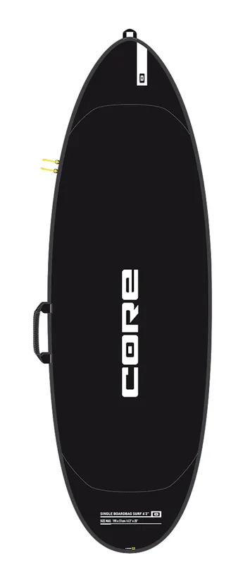 CORE Single Boardbag Surf 6‘2“ - Kitesurf-Waveboard-Tasche · Surf und Ski // Surfline Highlight