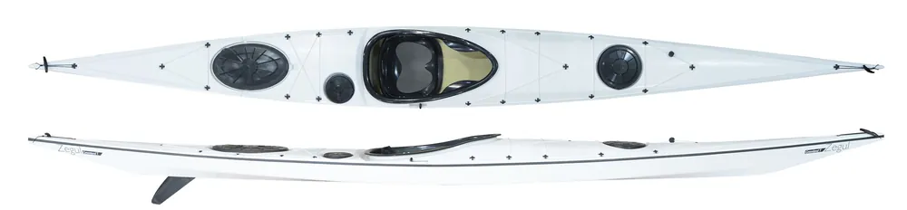 Zegul Greenland T A-Core Seekajak mit Flosse · Surf und Ski // Surfline Super-Preis