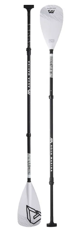 Heißes Angebot Aqua Marina Delbar SOLID Fiberglas Vario 180–220 cm SUP-Paddel · Surf und Ski // Surfline