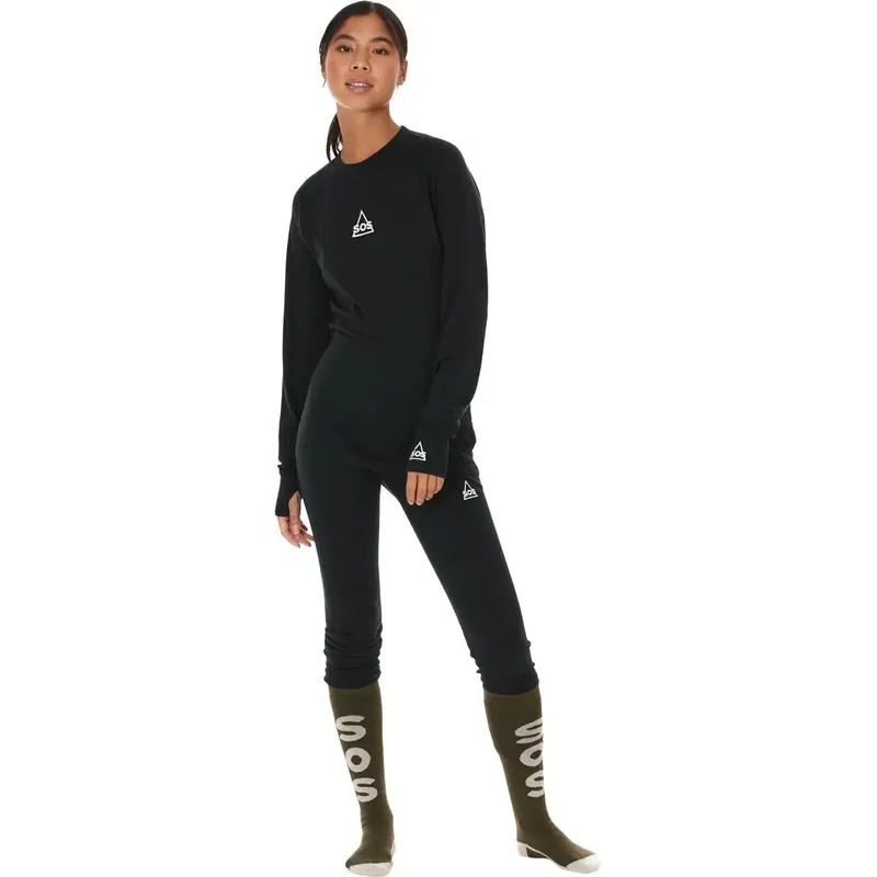 SOS Nuuk Merino Wool Skiunterwäsche-Set – Damen · Surf und Ski // Surfline Nur Heute