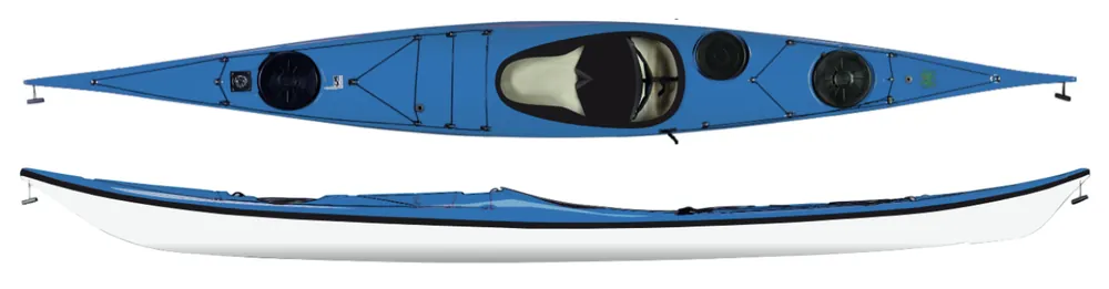 Highlight NDK Klassisches Seekajak mit Flosse – Fiberglas · Surf und Ski // Surfline