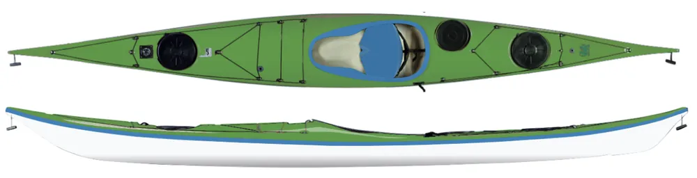 Beliebt NDK Klassisches Seekajak mit Flosse – Fiberglas · Surf und Ski // Surfline