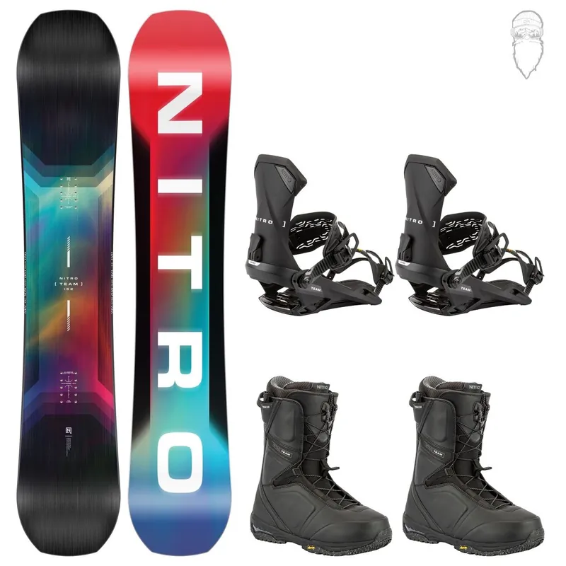 Nur Für Kurze Zeit Nitro Team Snowboard-Paket - 2026 · Surf und Ski // Surfline