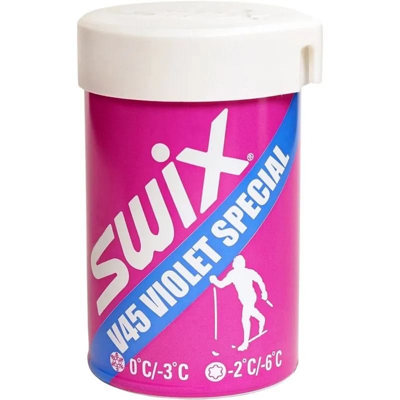 Günstig Swix V45 Violett Spec. Hartwachs 0/-3C – 45 g · Surf und Ski // Surfline