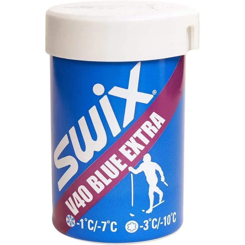 Swix V40 Blue Extra Hartwachs -1/-7C - 45g · Surf und Ski // Surfline Mega-Angebot