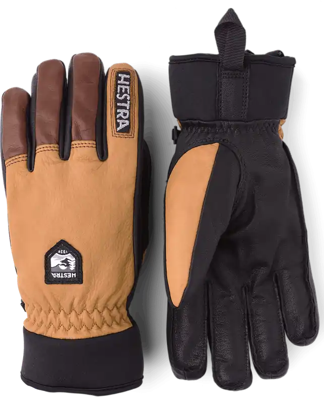Hestra Army 5-Finger-Skihandschuhe aus Wollfrottee-Leder · Surf und Ski // Surfline Highlight