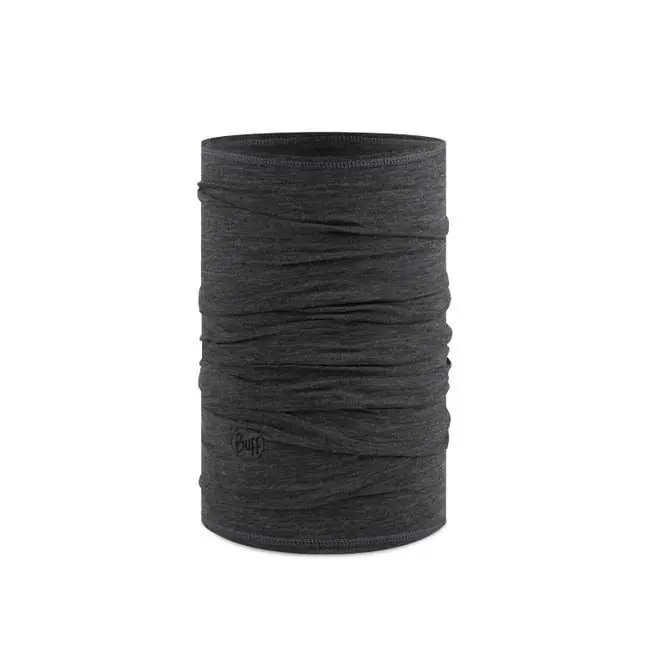 Must-Have BUFF Leichte Merinowolle, einfarbig, Grau · Surf und Ski // Surfline